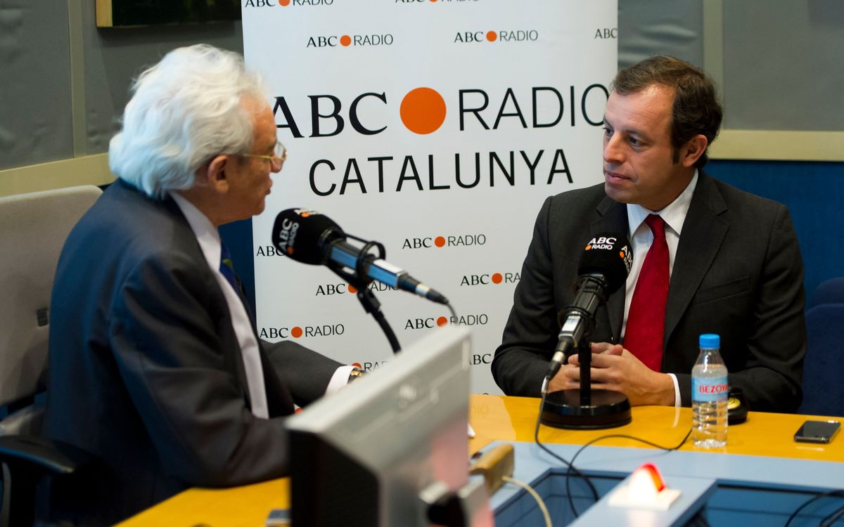 Sandro Rosell: “The first half of the league was historic”