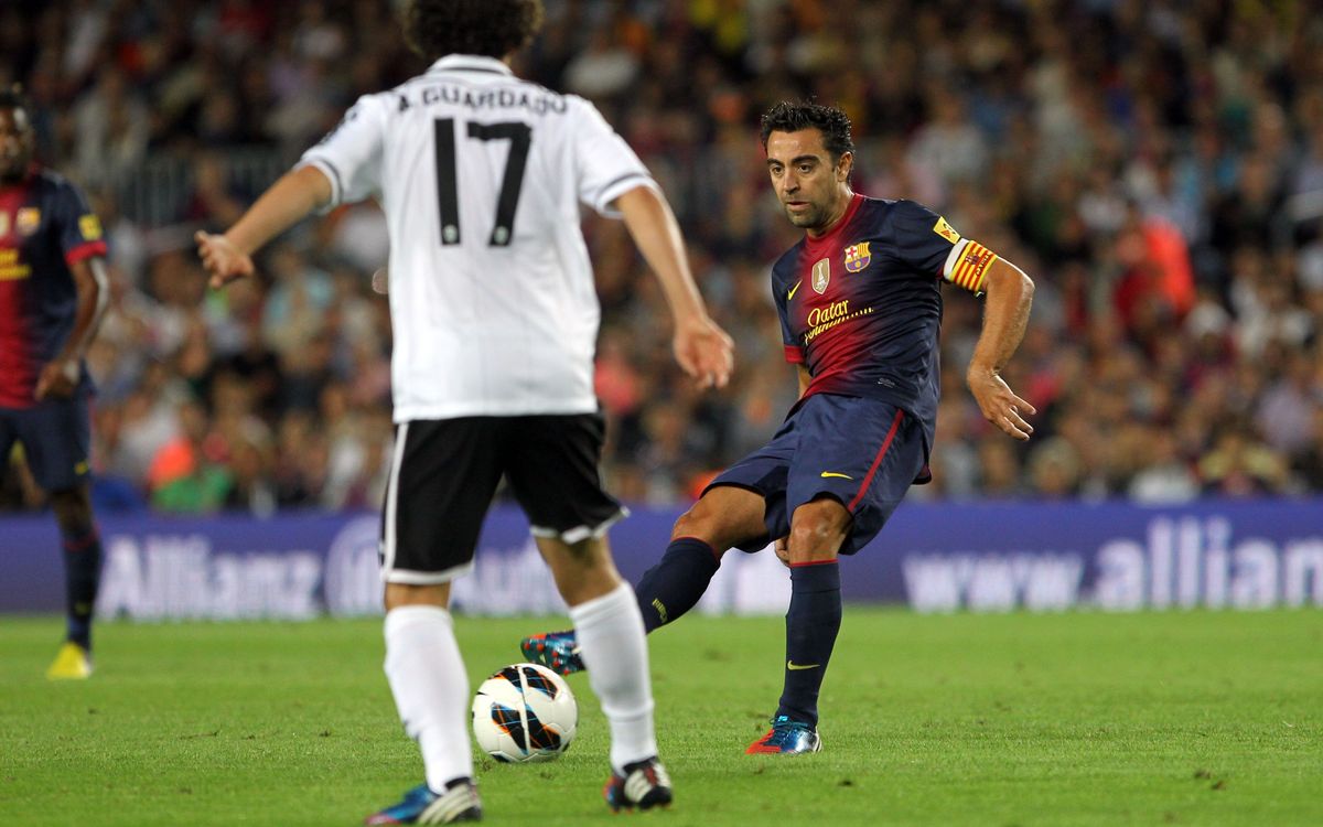 Xavi Hernández, the man of a thousand passes