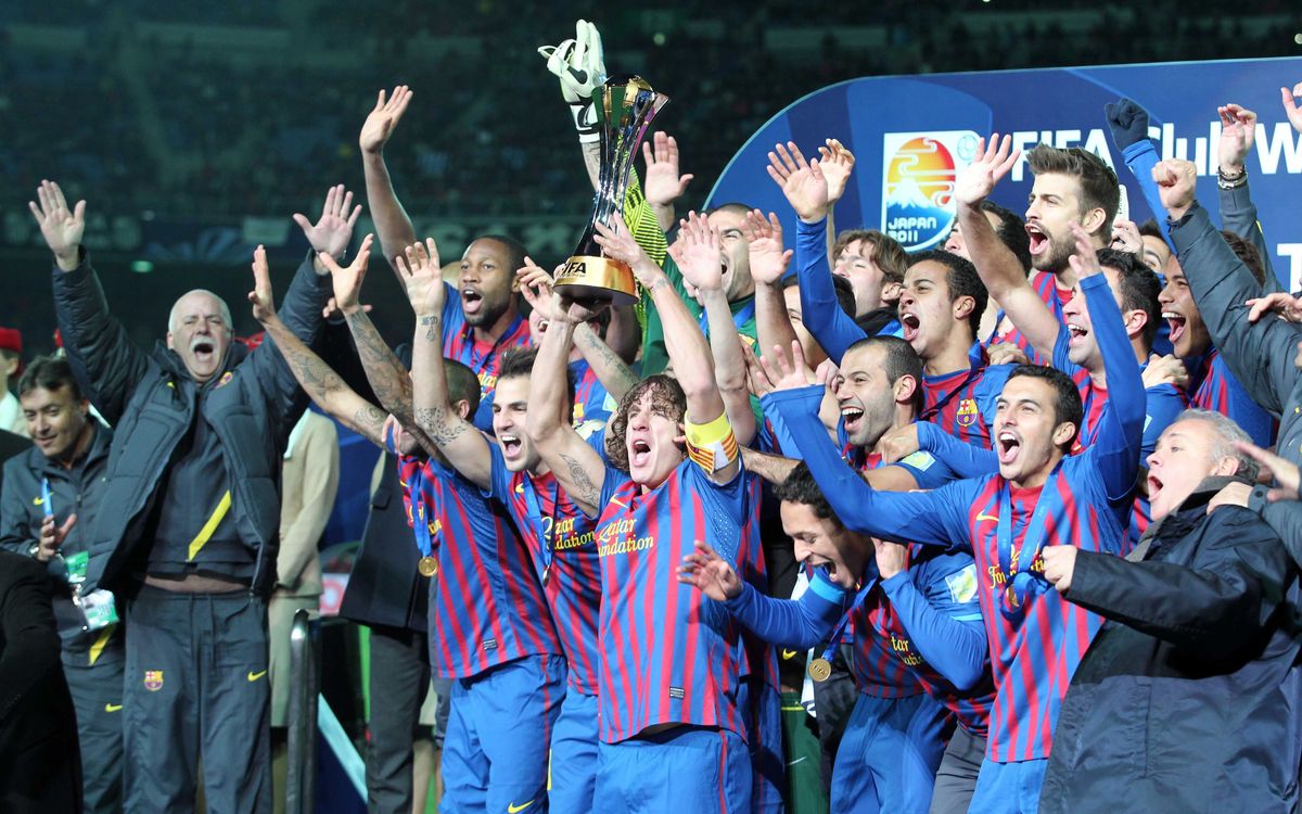 One year ago today: FC Barcelona won the Club World Cup in Japan