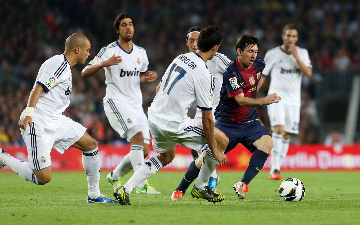 Messi vs. Madrid. PHOTO: MIGUEL RUIZ - FCB
