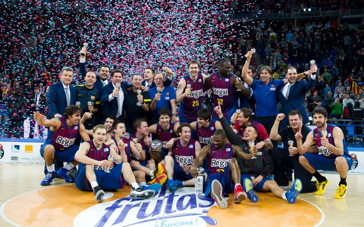 FCB Regal - Valencia Basket: Copa del Rey champions! (85-69)