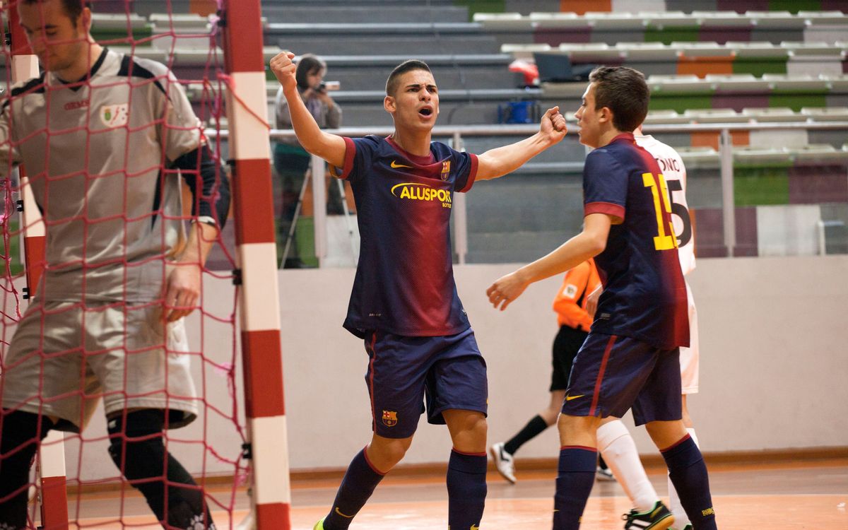 L'escola de futbol sala del FC Barcelona, gran guanyadora de la World Futsal Cup