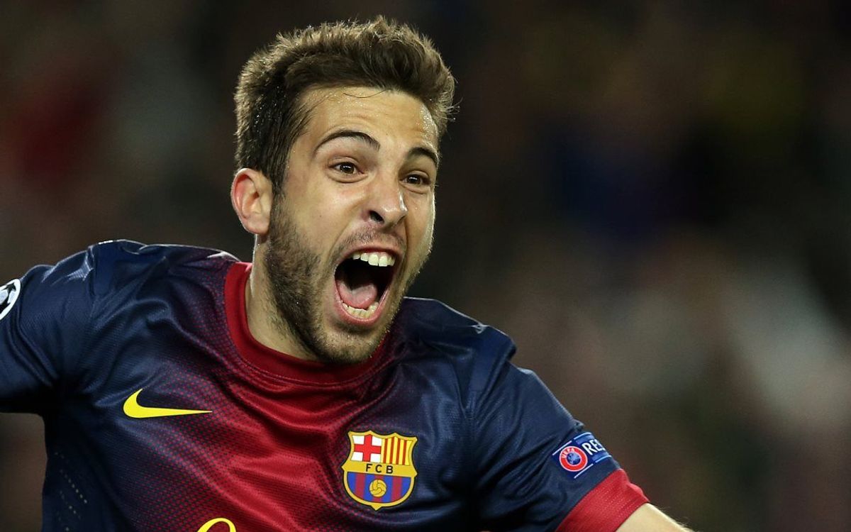 Jordi Alba, a safe bet at full back