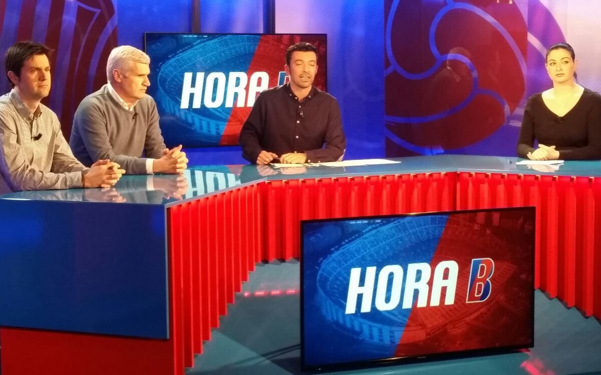 Pere Gratacós e Isaac Guerrero profundizan sobre la FCB Coaches Academy en Hora B