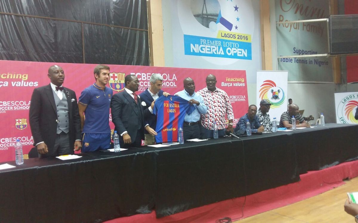 Lagos and Ottawa FCBEscolas presented