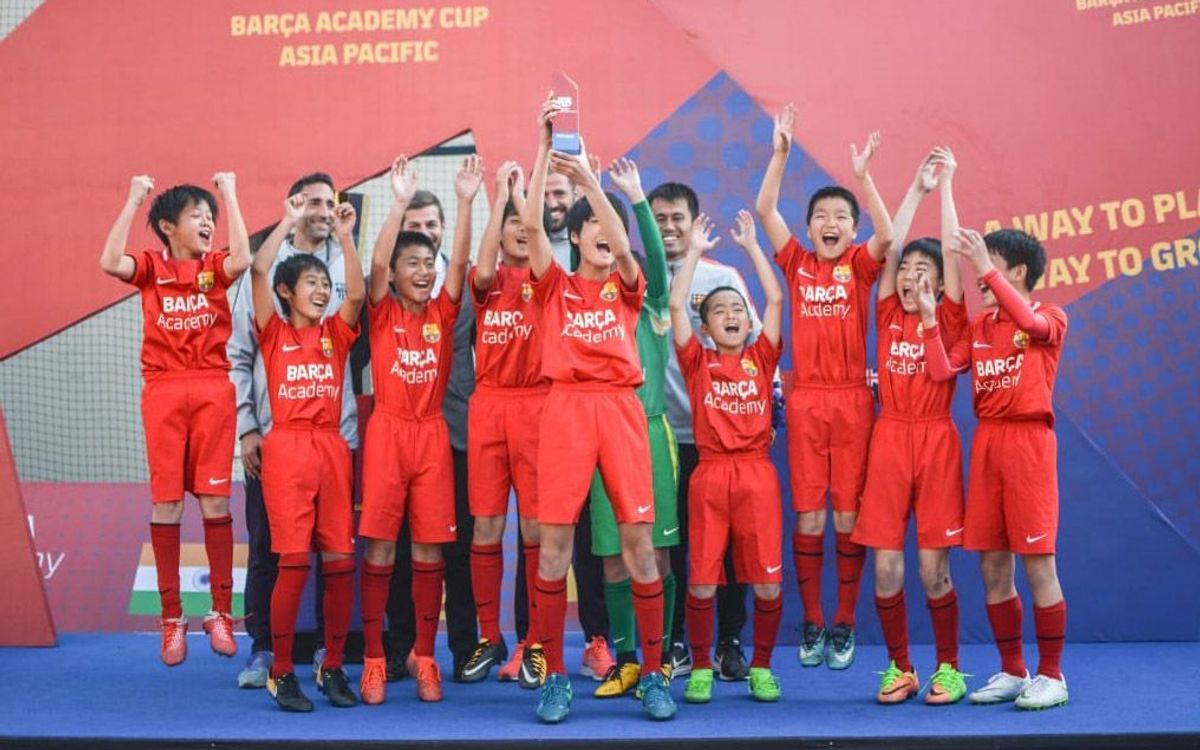 Els equips japonesos, dominadors de la primera edició de la Barça Academy Cup Àsia Pacífic
