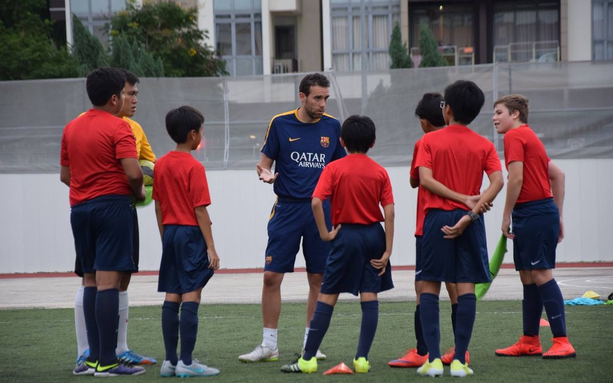 Dreams come true for the children of FCBEscola Singapore