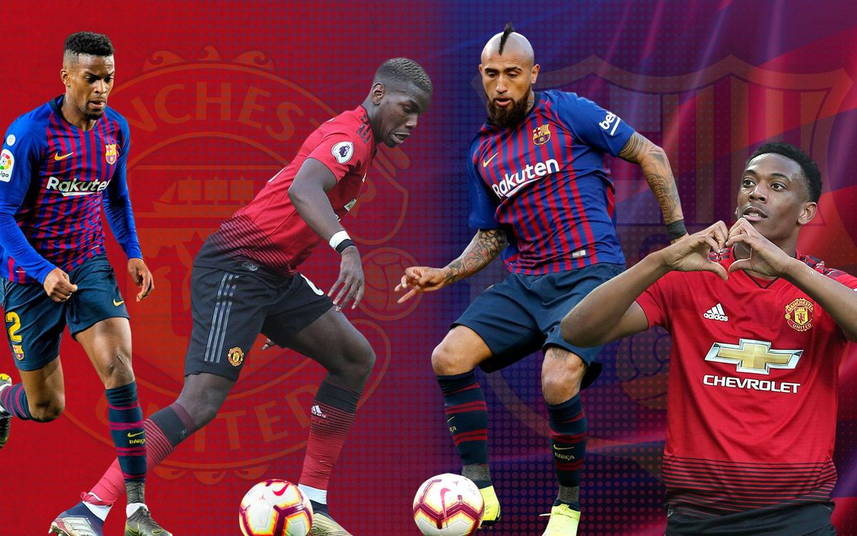 Quins jugadors del Barça - Manchester United han jugat junts?