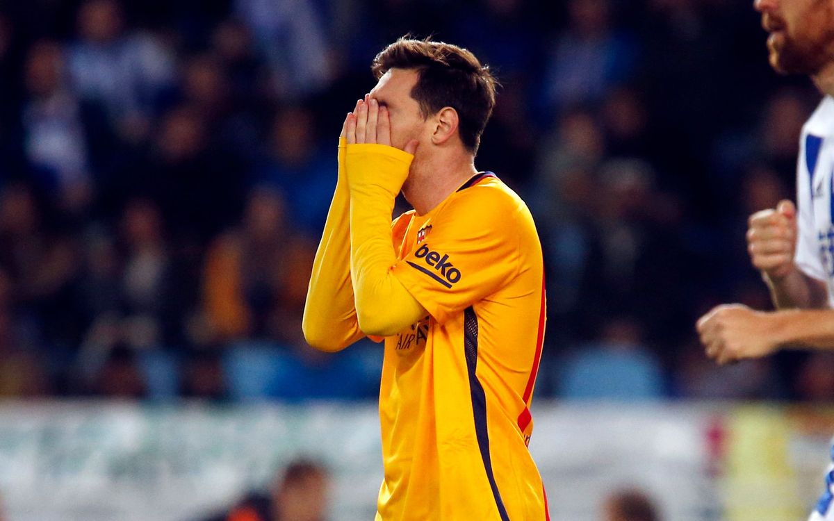 Reial Societat – FC Barcelona: Anoeta es resisteix (1-0)