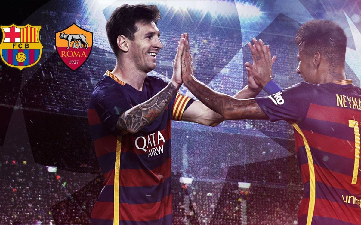 FC Barcelona – AS Roma: Impuls per tancar el liderat de grup
