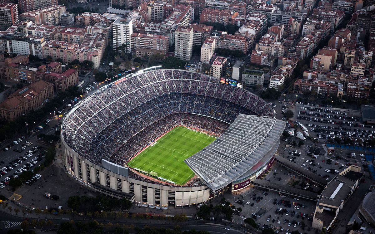 Medidas de seguridad en el Camp Nou para los partidos ante la Real Sociedad y el CF Villanovense