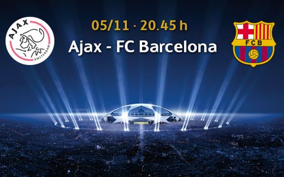 Ajax – Barça, entrades a partir del 21 d’octubre