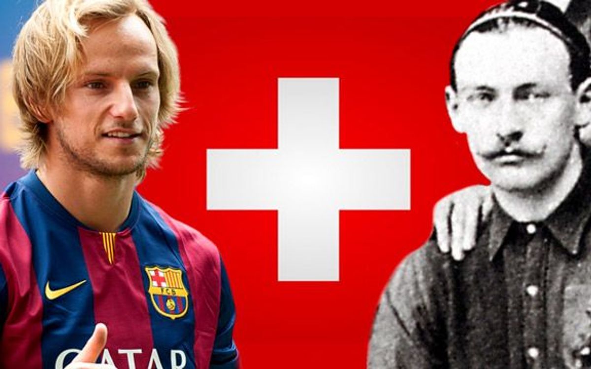 L'arribada de Rakitic actualitza els lligams del Barça amb Suïssa