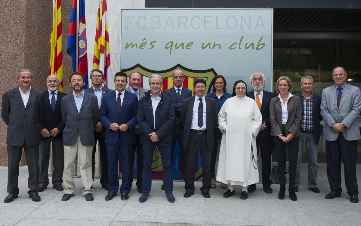 El nou patronat de la Fundació FC Barcelona, constituït