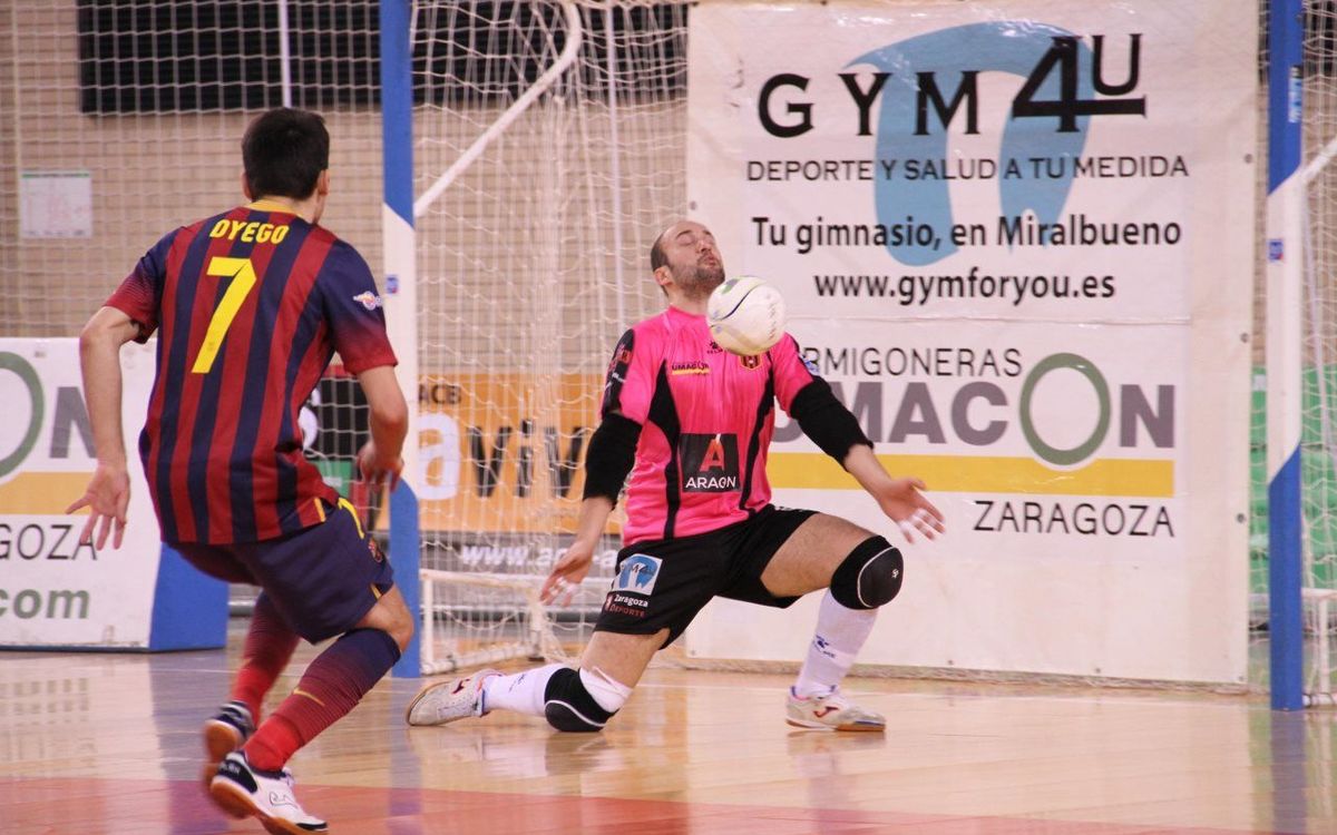 Umacon Saragossa – FC Barcelona Alusport: Repeteixen golejada (2-6)