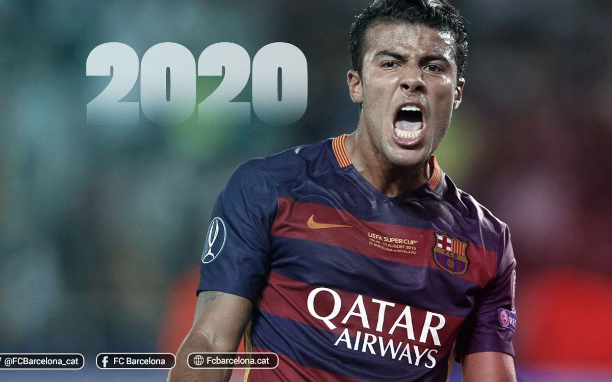 Acord de renovació amb Rafinha fins al 30 de juny del 2020