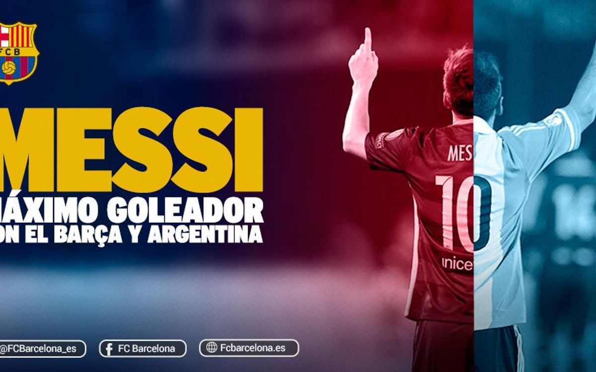 Messi iguala a Batistuta como máximo goleador de Argentina