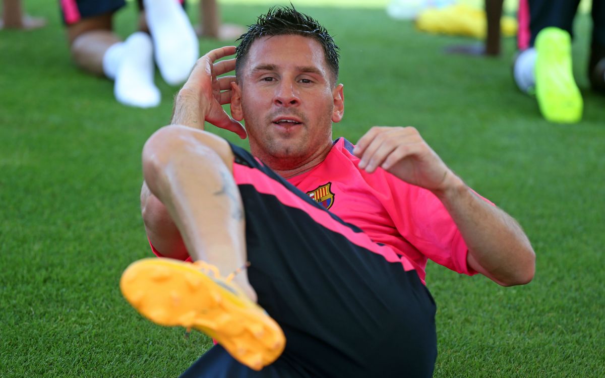 S’incorporen Messi, Mascherano, Alves i Neymar