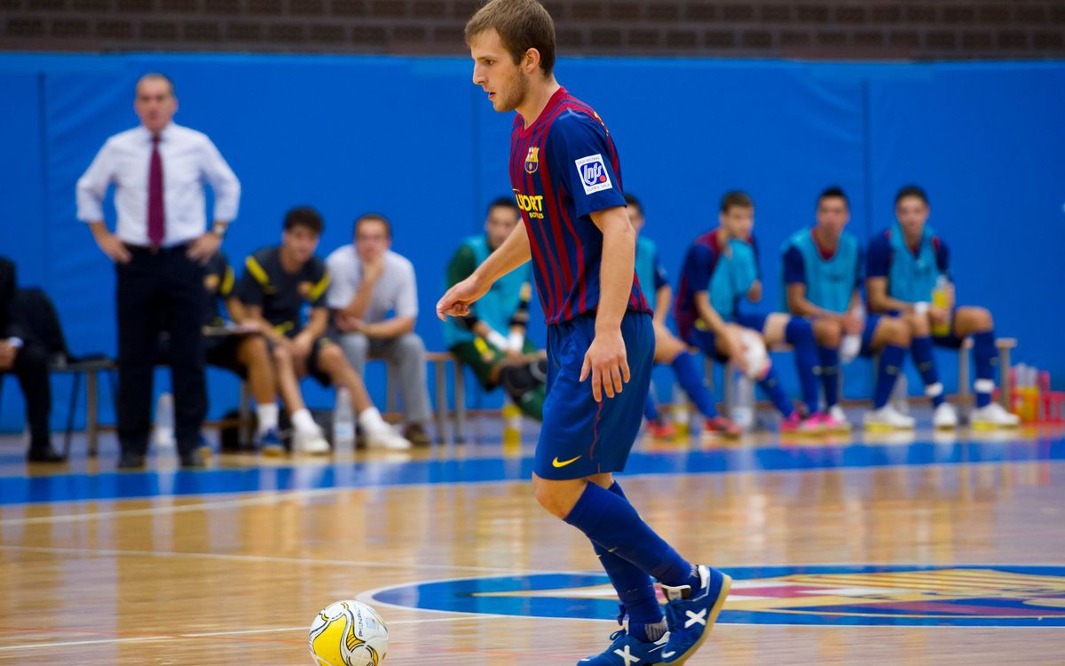 El filial del Barça Alusport sube hasta el sexto lugar tras vencer al Antequera (5-8)