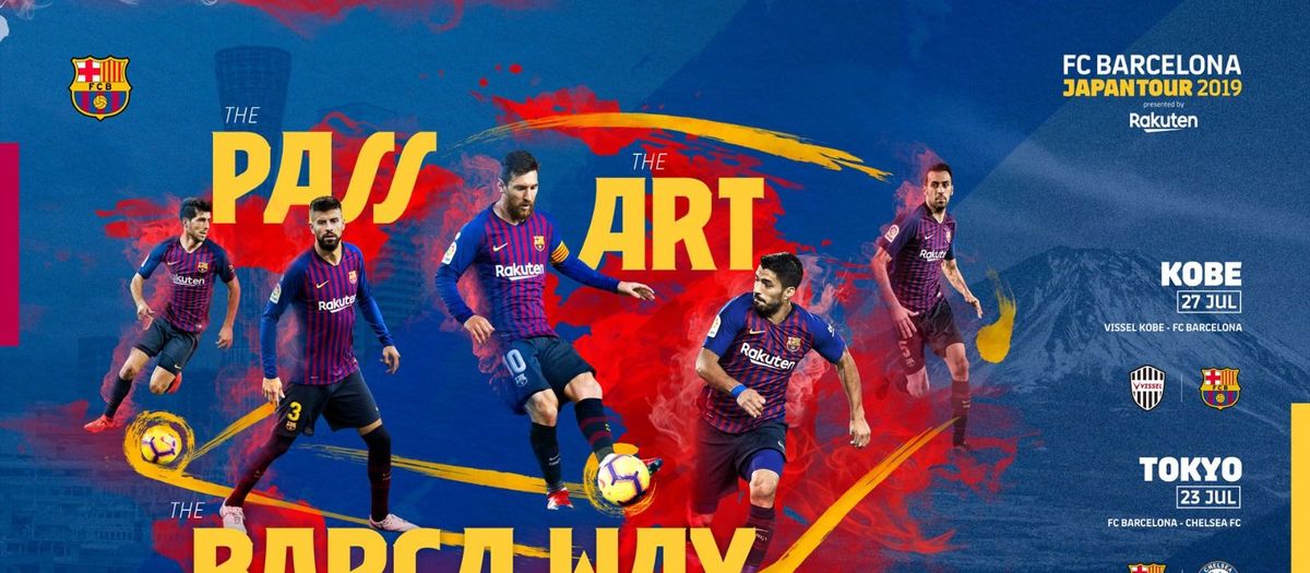 Le Barça et Rakuten annoncent à Tokyo le FC Barcelona Japan Tour 2019 présenté par Rakuten cet été
