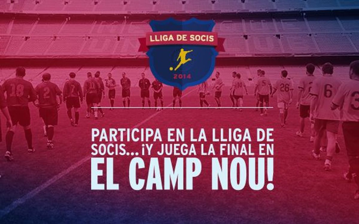 ¡Vuelve la Liga de Fútbol para socios!