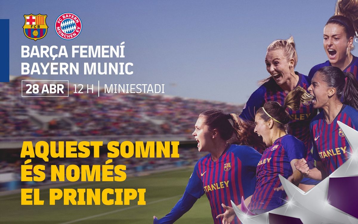 FC Barcelona - Bayern Múnich (previa): Seremos nosotras