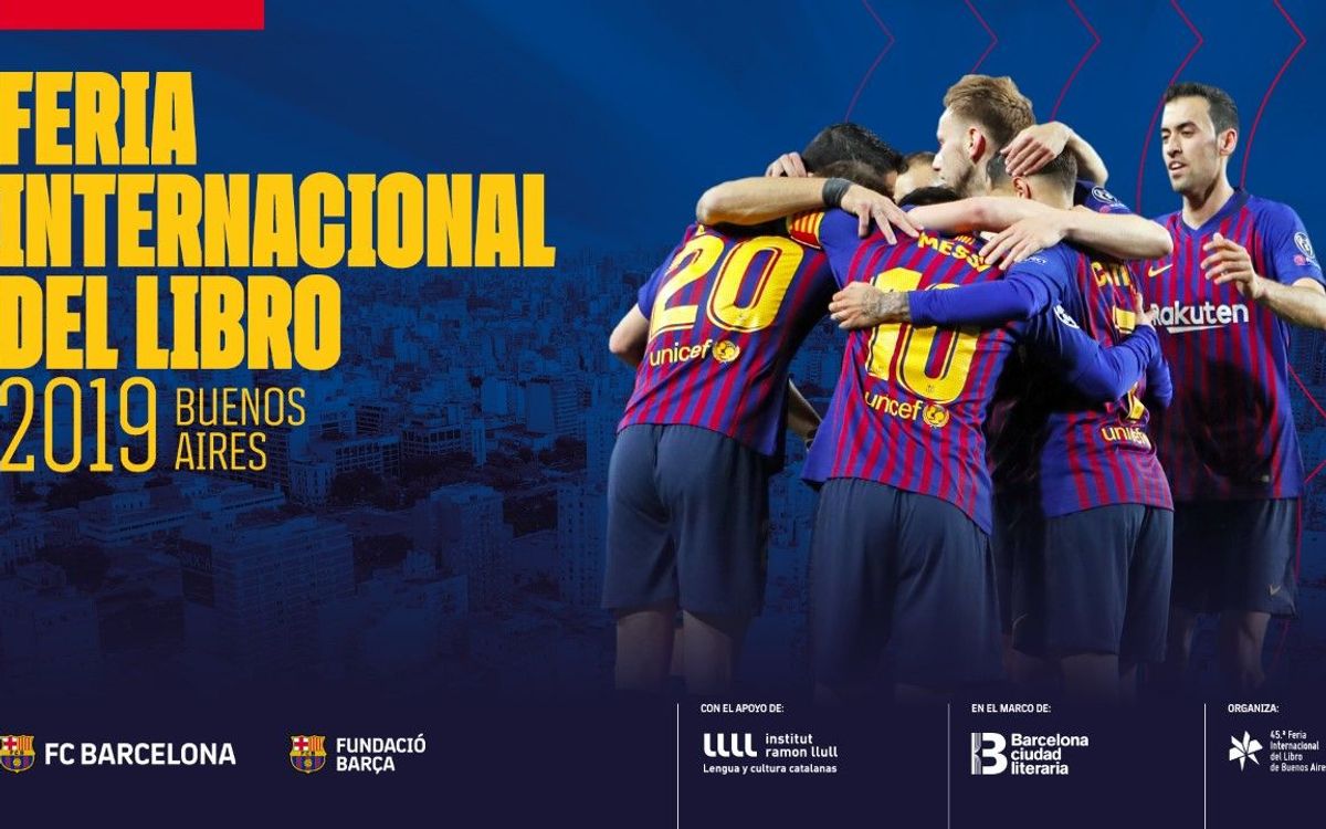 El FC Barcelona, present a la Fira Internacional del Llibre de Buenos Aires