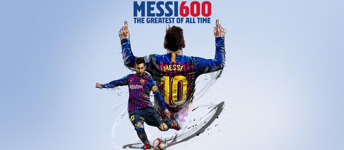 600ème but de Messi avec le Barça
