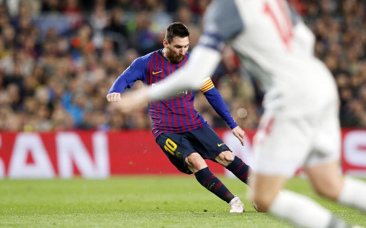 Messi's sublime free kick, from every angle