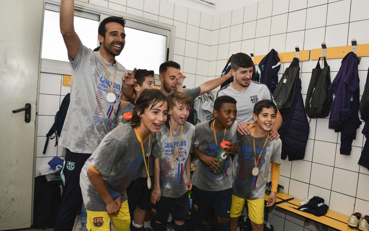 Alevín D, campeón de Liga