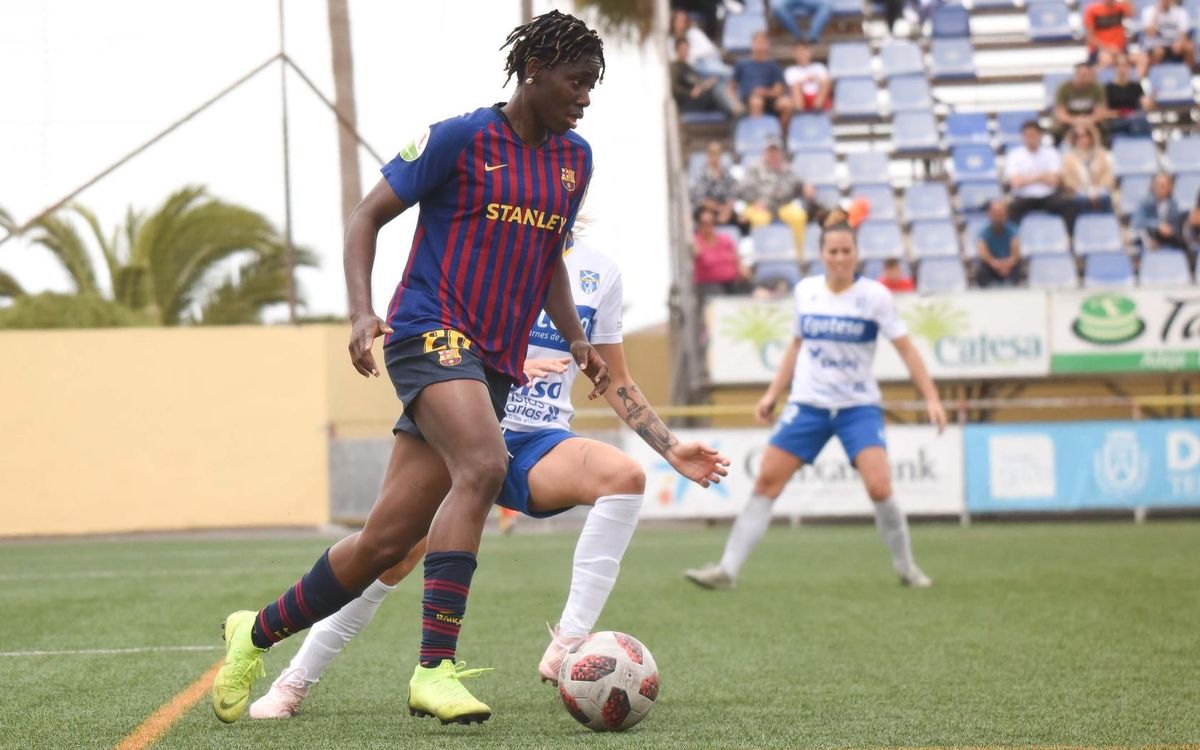 Granadilla - Barça Femenino: Lo intentan hasta el final (1-0)