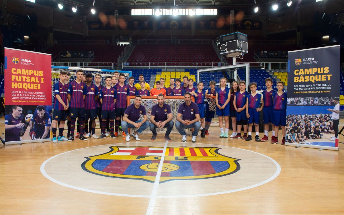 Presentats el Barça Academy Campus de les seccions