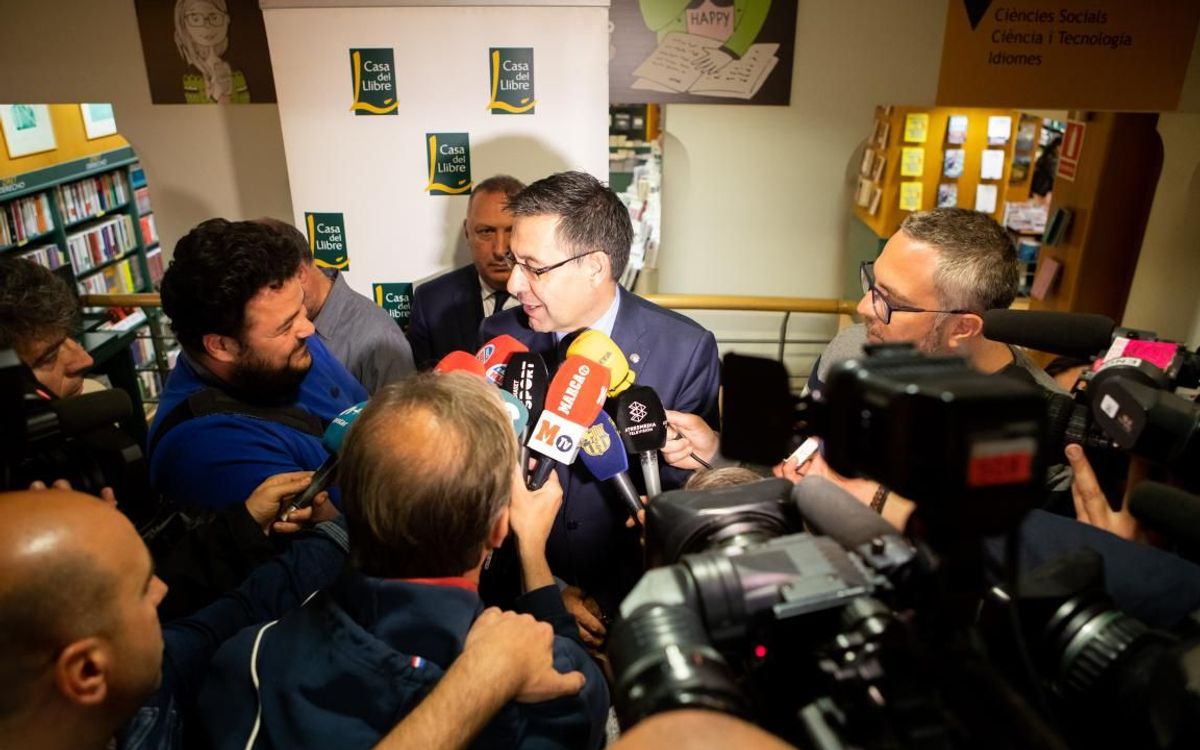 Bartomeu: “Valverde és l’entrenador que volem”