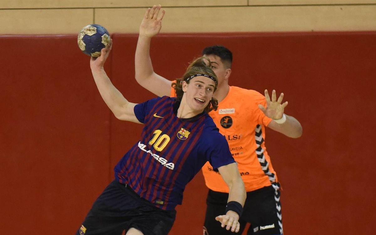 Barça Lassa B - BM Torrelavega: Buen triunfo para cerrar el curso (41-36)