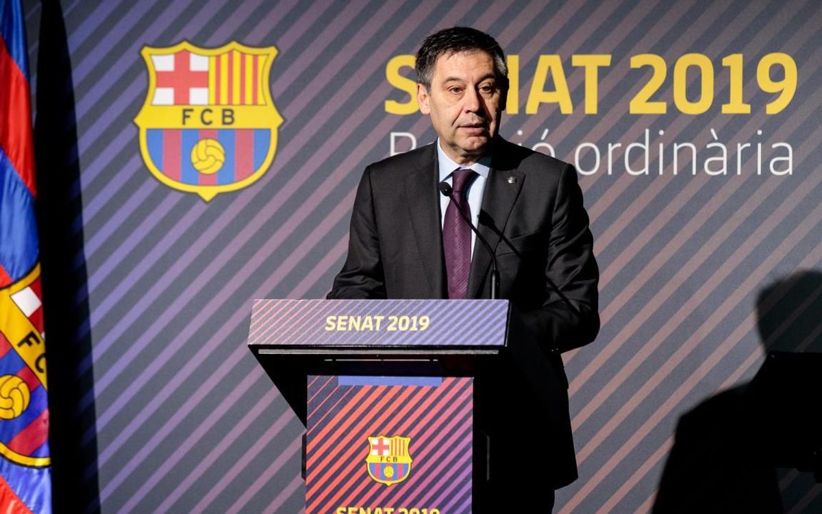 Bartomeu: 'Winning LaLiga has extraordinary merit. We should feel proud of Barça'