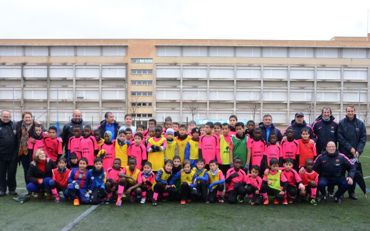 Èxit de la jornada de futbol solidari a Girona