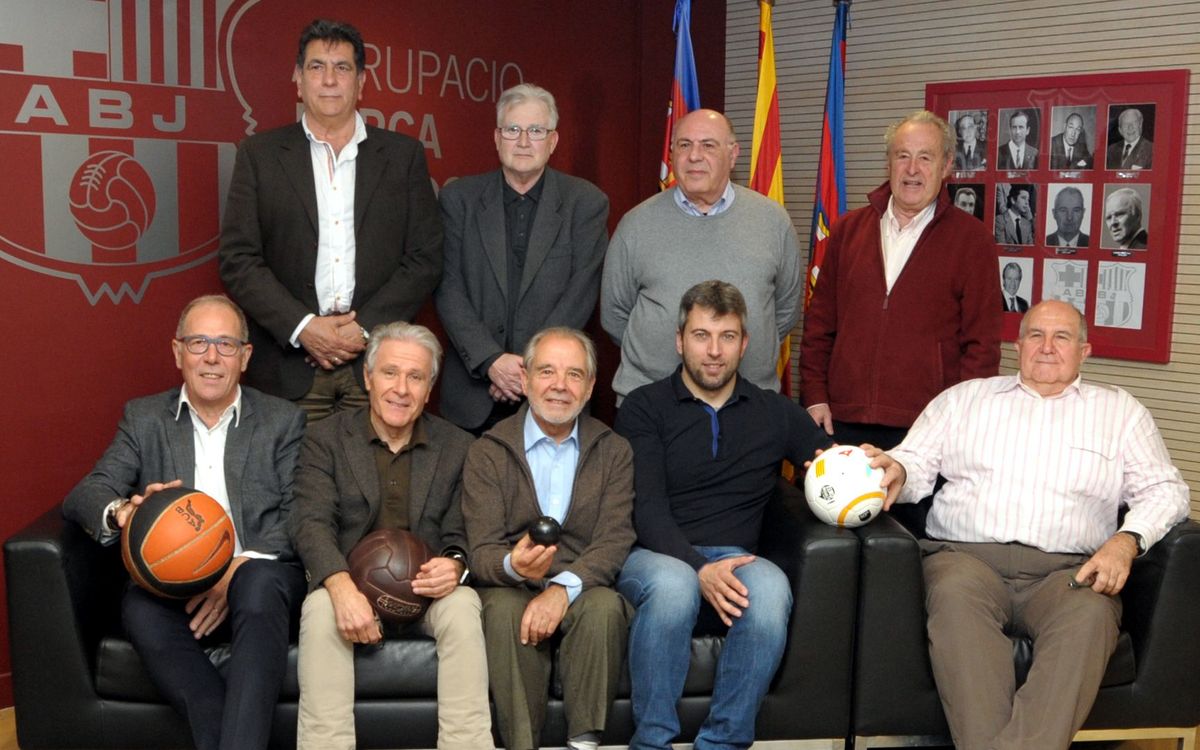 La ABJ reúne a las asociaciones de veteranos de las secciones profesionales del FCB