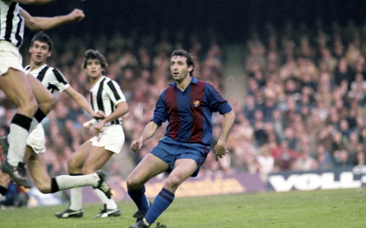 35 años del gol 3000 del Barça, el cabezazo de Quini contra el Castellón