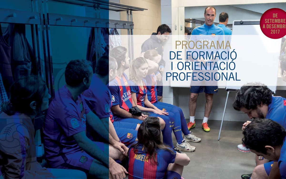 Formación deportiva y en idiomas para los exjugadores del Barça