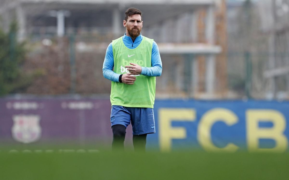 Messi, un pare més a la Barça Academy