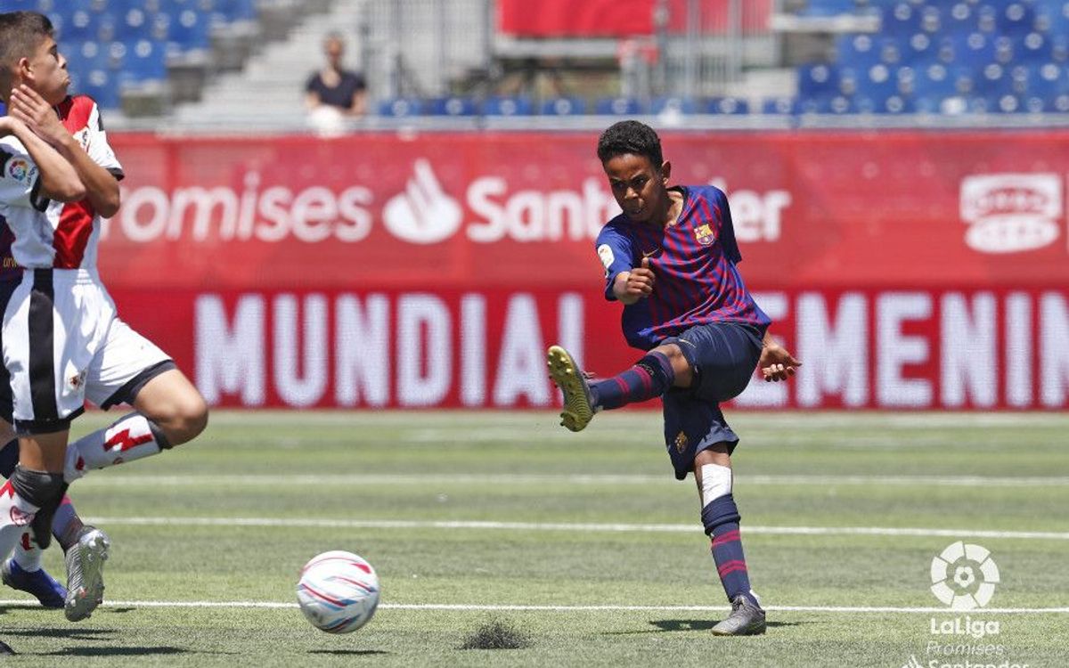 El Alevín A, clasificado para los cuartos de Laliga Promise