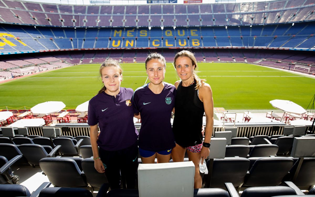 El Barça de atletismo se impone en categoría femenina en la Cursa Barça CaixaBank 2019