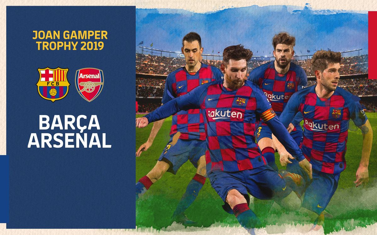 Barça v on the official website