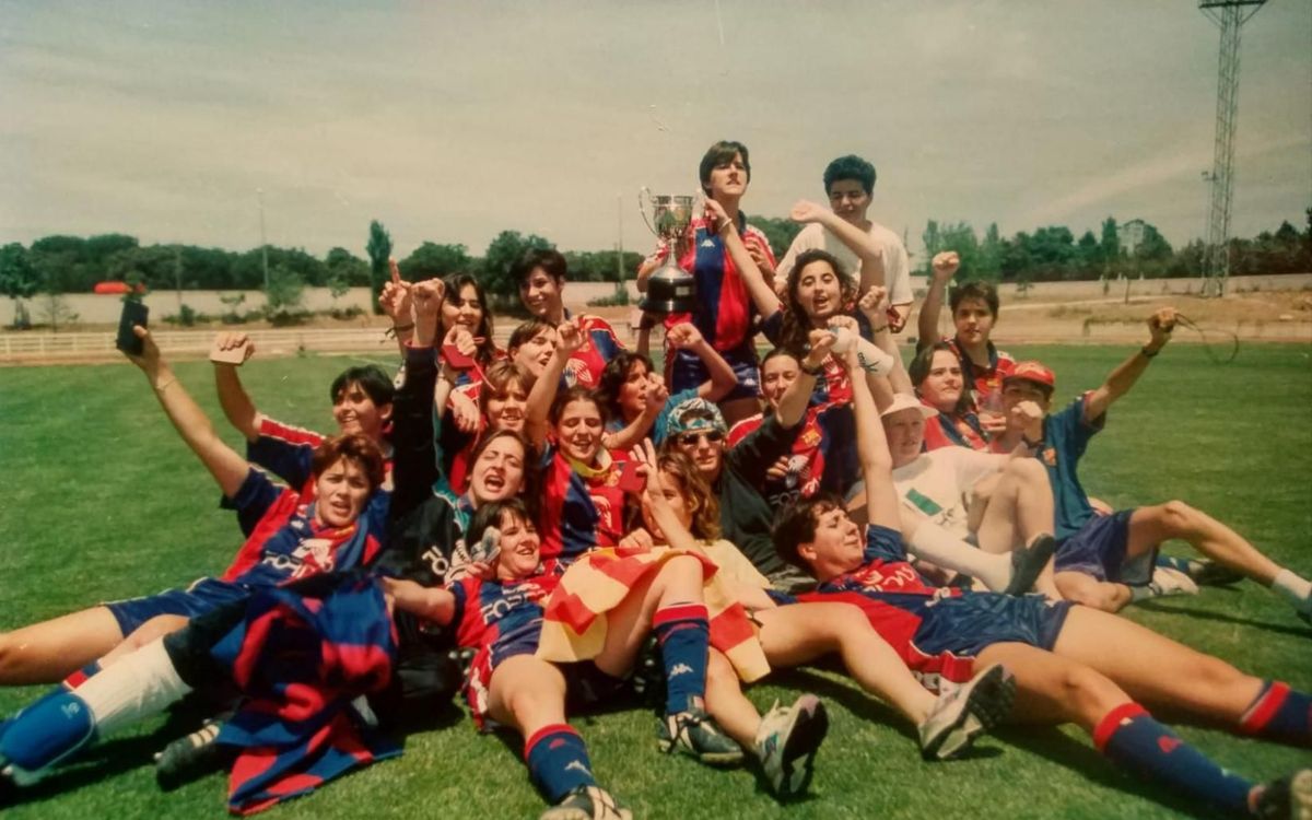 25 anys del primer títol oficial del futbol femení blaugrana