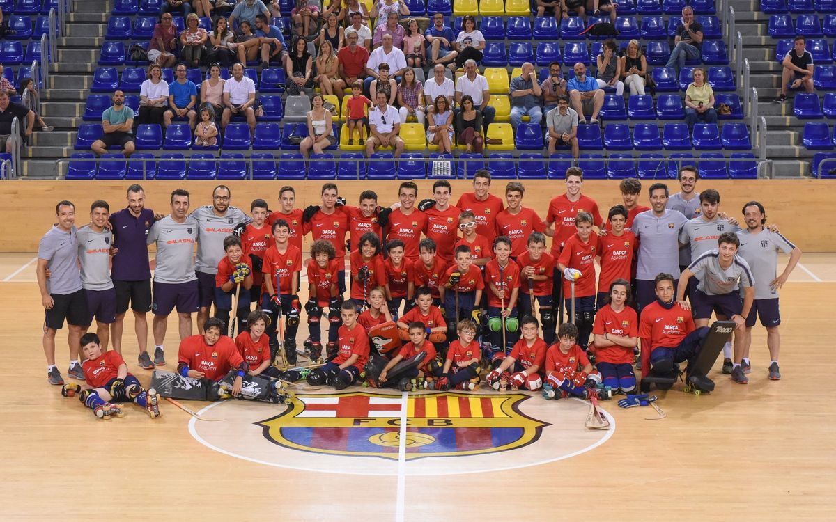 Campus Barça Hockey: Punto y final a una semana de ensueño