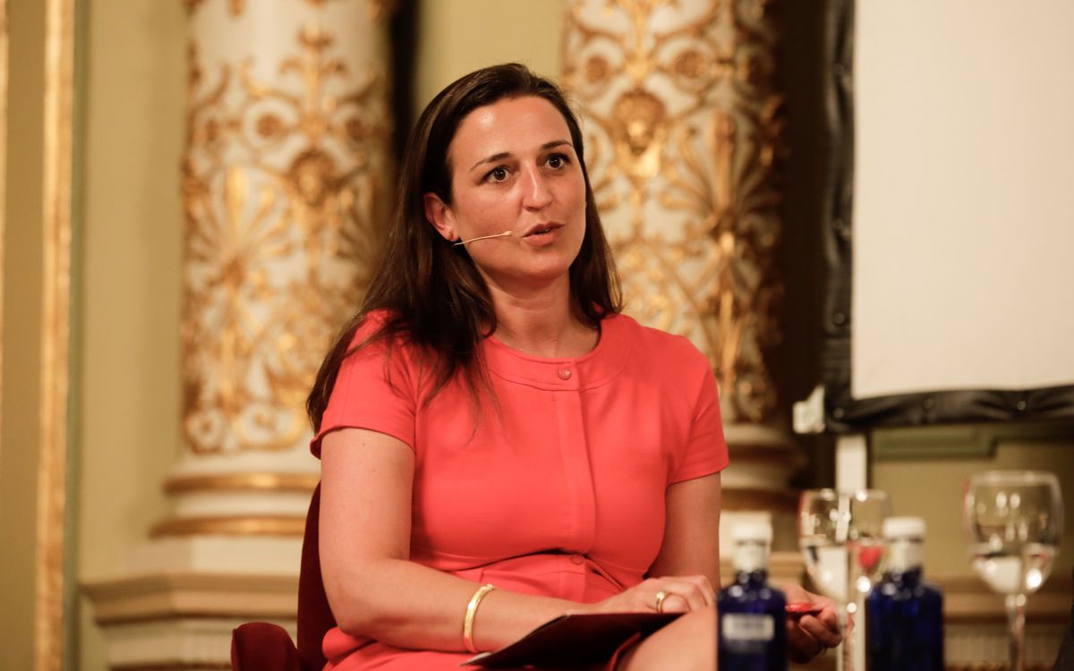 Teixidor, en la presentación del libro 'Ana María Martínez Sagi. La voz sola'