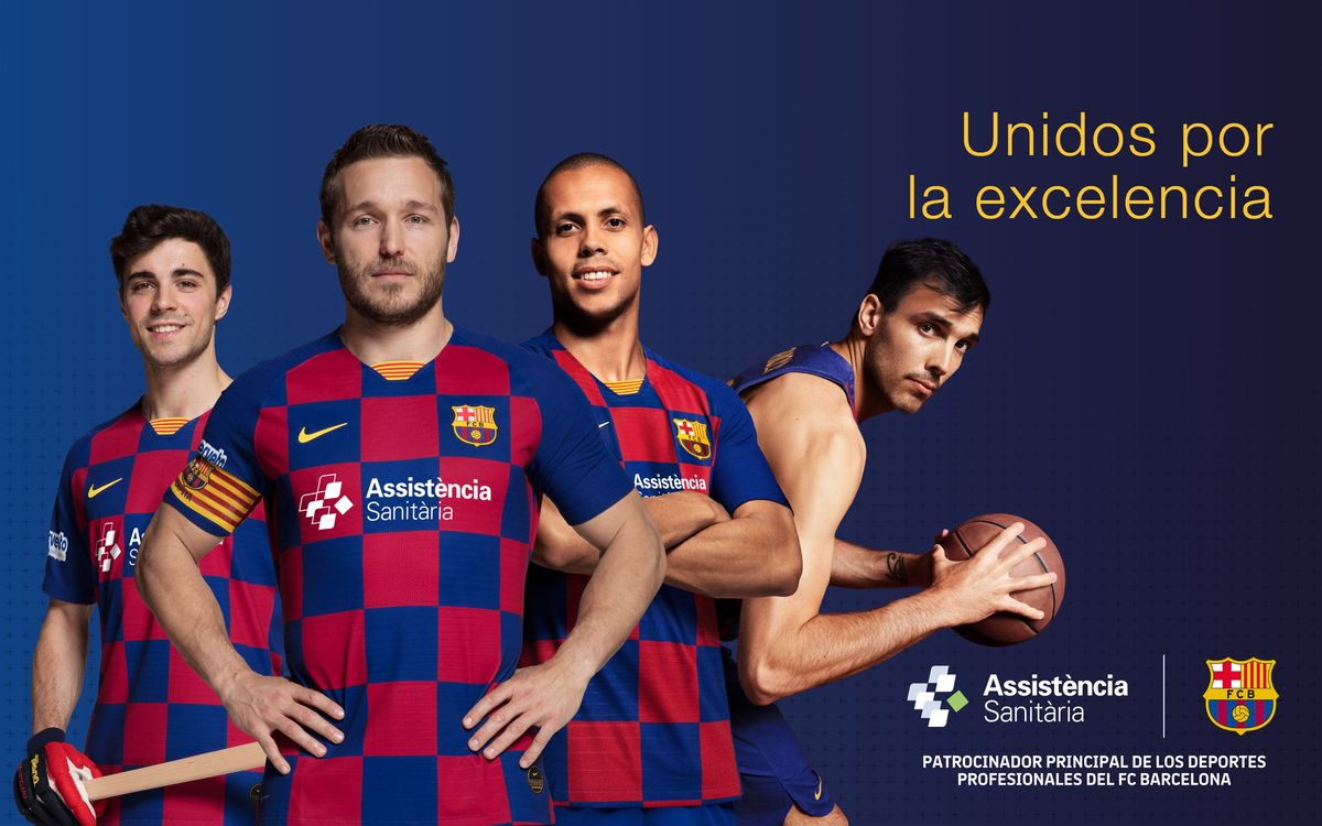 Assistència Sanitària se convierte en patrocinador principal de los deportes profesionales del Barça