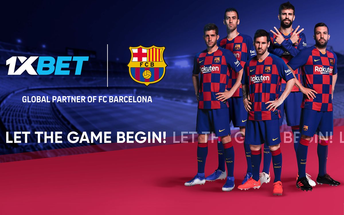 El FC Barcelona incorpora a 1XBET como nuevo partner global