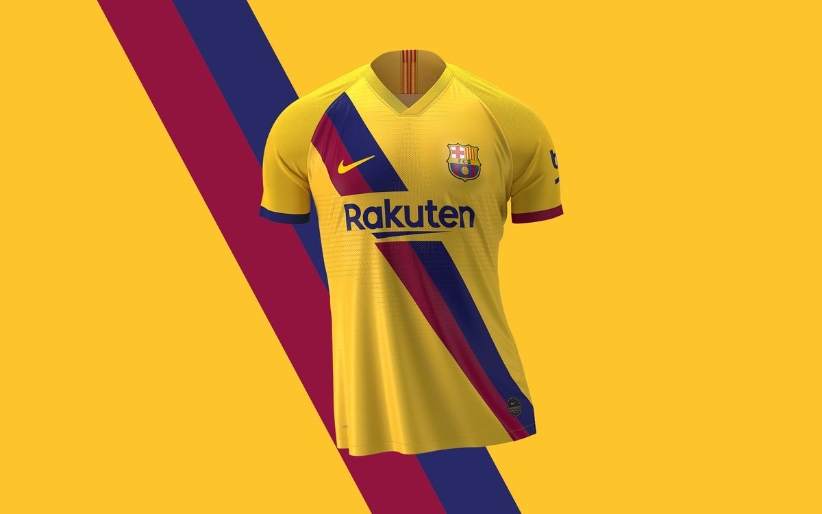 La segunda camiseta del Barça recupera el diseño de 1979 en a Masía con