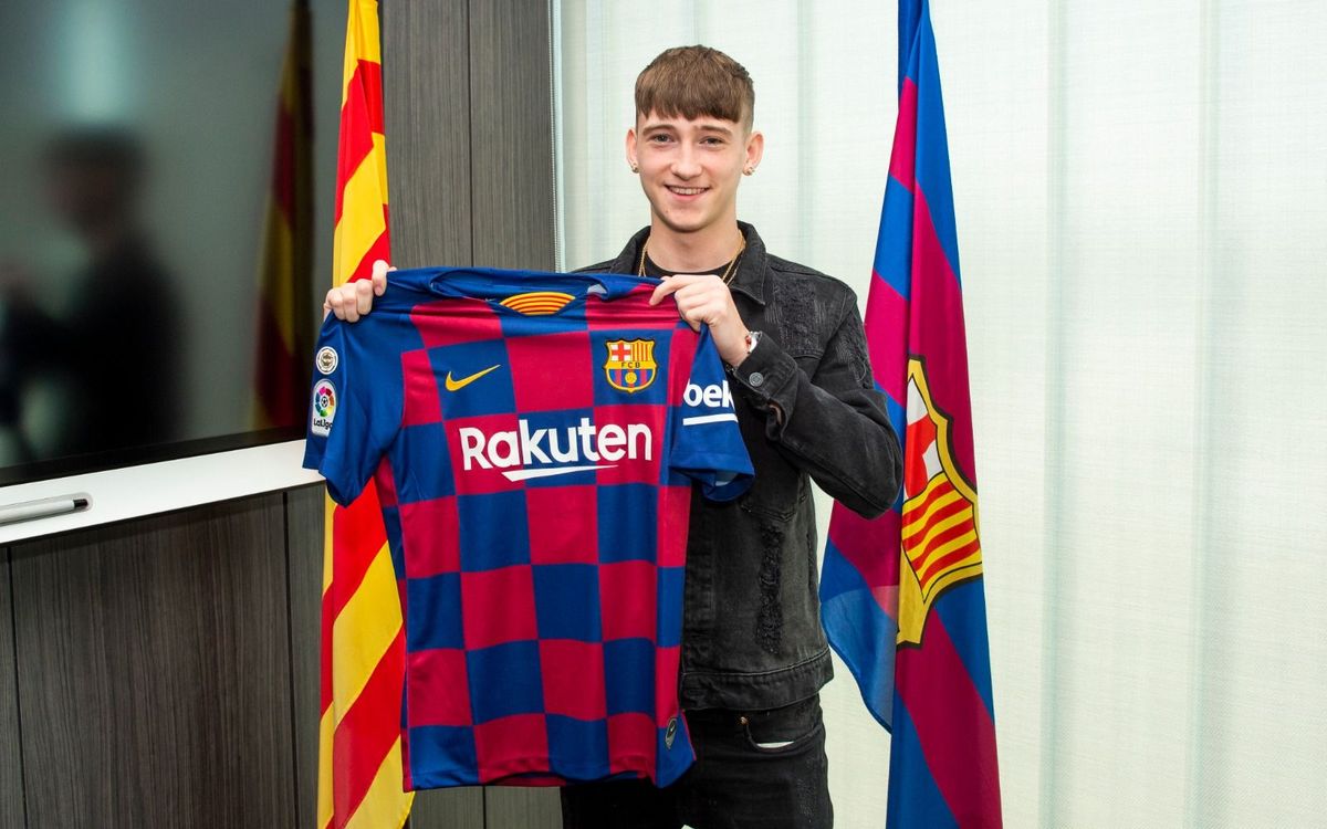 Louie Barry se incorpora al Barça